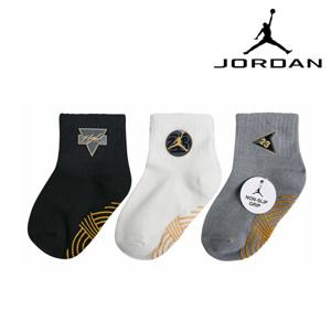 조던 샤인 양말 3PK 세트 12-24개월 N244SO222P