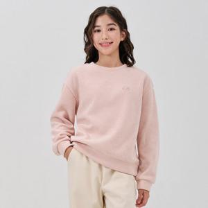 [오션스카이]여아 니트 라이크 자수 기모 맨투맨 티셔츠-EFJG5189D0P