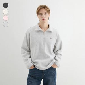 [GUESS]게스진 공용 플리스 반집업(MP4K9470)