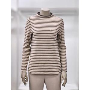 프렐린 세이브존02 스트라이프모크넥티셔츠 RTP254S41