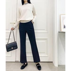 [다잇템]여성 폴리 나팔 편한 베이직 보온 슬랙스