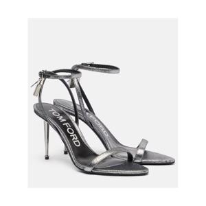 톰포드 Padlock 85 메탈릭 샌들 P01083405