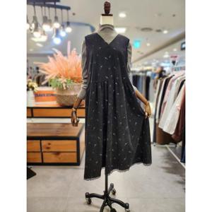 스테파니 세이브존01 골덴 꽃 원피스 A25SO5403