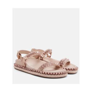 크리스찬루부탱 Pyrabizz 스파이크 레더 샌들 P01045597