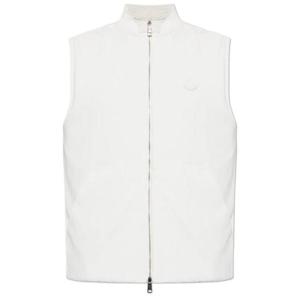 26 SS 몽클레어 리버시블 패디드 지퍼업 질레 베스트 화이트 8G0005989AXR