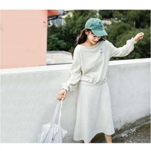 F81891신상 티셔츠 데일리 스커트 플레어 클래식 세트