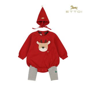 [에뜨와]마스돌프바디수트3PCS SET 07S727908/출산,백일,돌,조카선물,크리스마스선물