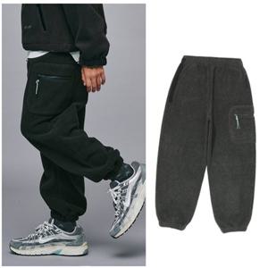 블루테일2 AZI1PT01CG 주니어 남아 여아 차콜그레이 플리스 조거팬츠 초등