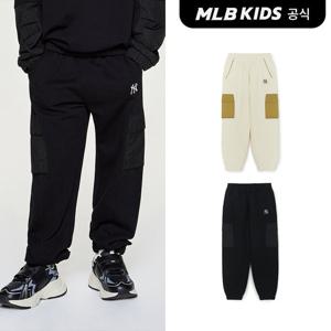 [MLB키즈 공식] 25FW 아웃도어 기모 우븐 포켓 조거 팬츠 (2color)7APTB1356