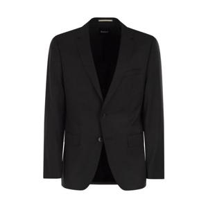 보스 수트 자켓 50469171 001 BLACK