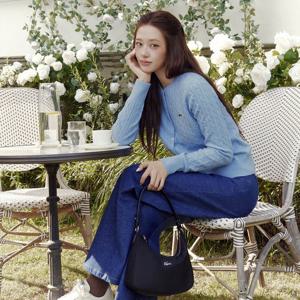 [라코스테공식] 여성 케이블 크루넥 가디건 AF092E-55N HBP