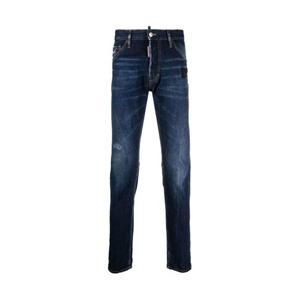 디스퀘어드2 스트레이트 팬츠 S71LB1444S30309470 BLUE