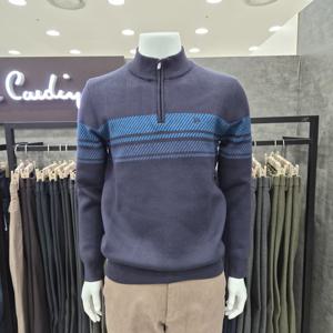 [피에르가르뎅]이면 테리 스트라이프 집업PKR4902-38