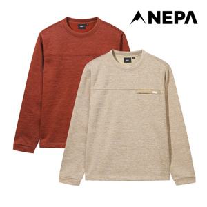 네파 공용 필라토 플리스 맨투맨 7LF5340