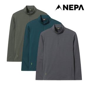 [택가109,000원] 네파 남성 패스파인더 그래핀 집업 티셔츠 7L75404