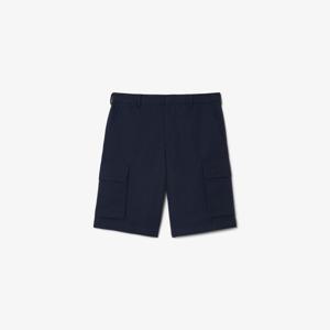 [라코스테공식] 남성 코튼 린넨 카고 쇼츠 GH8034-55G 166