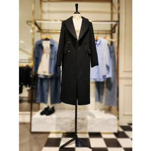 [시슬리] (SACT35561A) 캐시미어 테일러드 더블 롱 코트