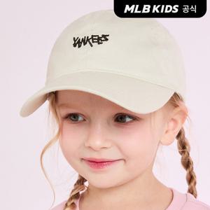 [MLB키즈 공식]26N 스몰 스트릿 로고 볼캡 NY (D.Cream)7ACP77A6N-50CRD