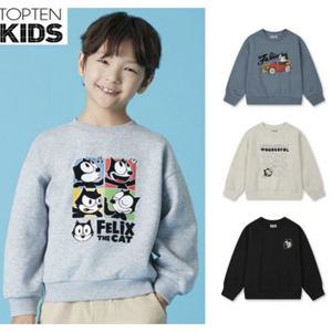 [탑텐키즈]MKG1TR3801 공용 펠릭스 플리스 스웨트셔츠