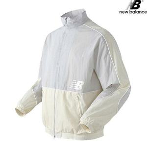 뉴발란스 NBNAC22013-LG 컬러블록 경량 우븐 웜업자켓 공용 트레이닝 바람막이