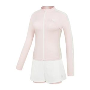 [아레나]여성 A6BL1PS02LPK 웨이비 레귤러핏 래쉬가드 세트 실내 비치수영복