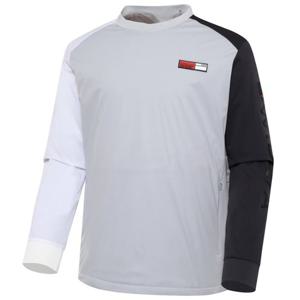 [와이드앵글]남성 PF 블럭킹 라운드 패딩 아노락 WMW23101C2