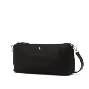 [헤지스] [26SS]블랙 단색 나일론 크로스백 /HIWA6E455BK