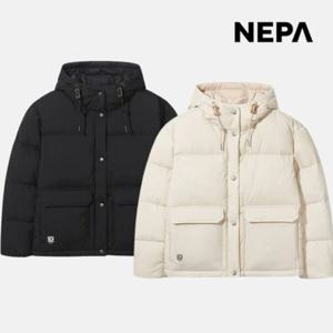 [네파] 여성 푸퍼 숏패딩 프리미엄 후드 구스 다운 7L82067