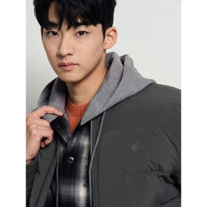 [빈폴멘] MA1 중경량 다운 점퍼 - 카키 (BC5Y38P03H)