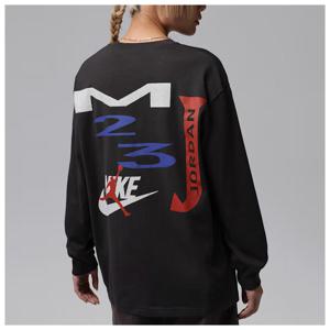 [나이키 국내매장판] 조던 플라이트 오버핏 여성 긴팔 티셔츠 IF0804-045