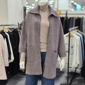 레노마레이디 sh06 하이넥 집업 롱가디건 R3G42KCD020