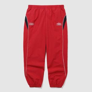 M 엄브로바지 LQC UQ123CPT21-RED HBL 스포티 캐주얼 우븐 조거 팬츠 / RED