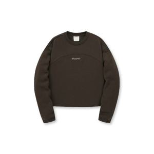 디스커버리긴팔티 TQT DWMT91046-DWS 여성 세미크롭 기모 맨투맨