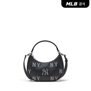 [MLB공식] 26N 클래식 모노그램 엠보 미니 크로스백 NY (Black) 3ACRMM16N-50BKS