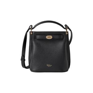 멀버리 스몰 클래식 그레인 미니 이즐링턴 버킷백 블랙 RL8803-205A100