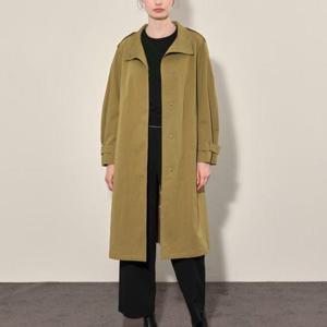 올리비아로렌 HC14 소매 볼륨 벨티드 트렌치 코트 VOCEB4F8311