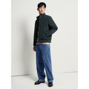 [빈폴멘] 논퀼팅 패딩 점퍼  그린 (BC6138CP2M)