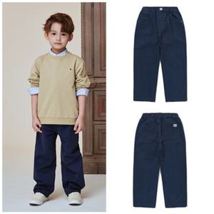 빈[BEEN]HP 아동네이비 주름 일자 팬츠 BA11PT05NV PG