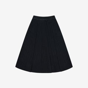 [씨]체크 핀턱 플레어 스커트 - SKSAB1309