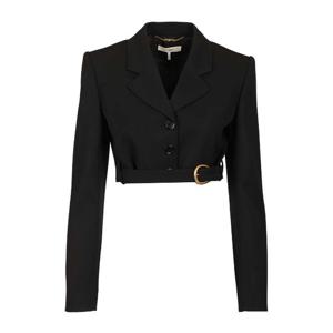 끌로에 그레인 드 푸드르 울 스펜서 크롭 재킷 CH26SVE71067 00