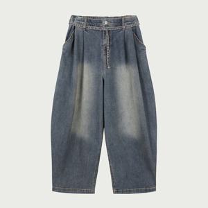 [행텐 틴즈]행텐틴즈 여아 프론트 턱 스냅 와이드 데님팬츠_281(14560-155-207-10)