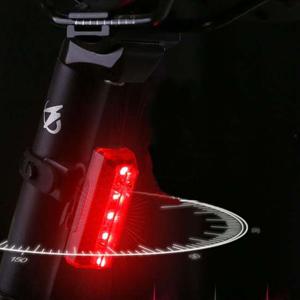 NQY USB 충전 자전거 LED 후미등