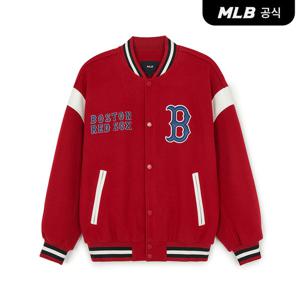 [MLB공식] 26SS 공용 시그니처 울 바시티점퍼 BOS (L.Red) 3AJPV2061-43RDL