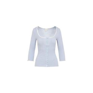 끌로에 스쿠프넥 피티드 니트 가디건 CH25WJC01185 49UIDYLLICBLUE TP970865184