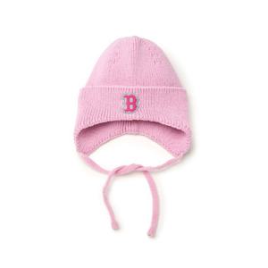 MLB키즈모자 IQC 7ABNR0246-43PKL 고프코어 귀달이 비니 보스턴 레드삭스