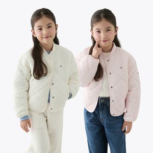 [공식][타미힐피거] 다이아몬드 퀼팅 재킷 2종 택1 (T42F6QJC120GT2)