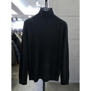 바쏘옴므 세이브존03 바쏘옴므 남자 그린 목티 울  니트 폴라티 WSATZ4WN94A