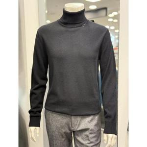 BASSO 세이브존01 블랙 울  혼방 터틀넥 니트 (2컬러) BS-Z4WN-93A