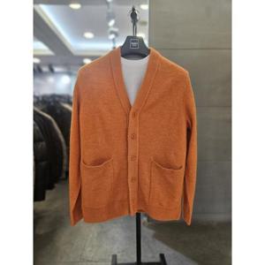 바쏘옴므 세이브존03 바쏘옴므 24F/W 오렌지 울 블렌드 보카시 니트 가디건 WSAGY3WA65AORA
