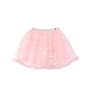 [프렌치캣(백)]핑크스팽글 꽃샤 스커트(Q51DCS080)
